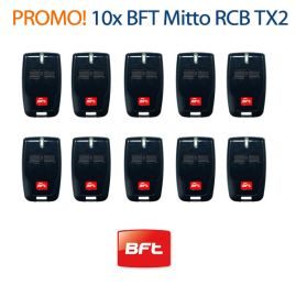 Lot de 10 Télécommandes BFT Mitto RCB TX2