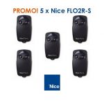 Lot de 5 Télécommandes Nice FLO2R-S