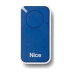 Télécommande NICE INTI1B NOUVEAU 433.92 MHz coloris bleu (Compatible avec One2 et Flo2rs)