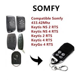 Télécommande pour motorisation de portail Keypop, SOMFY