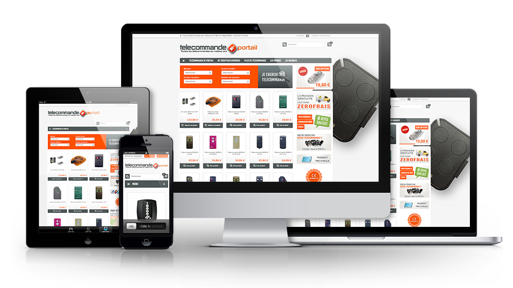 TelecommandePortail - 100% mobile